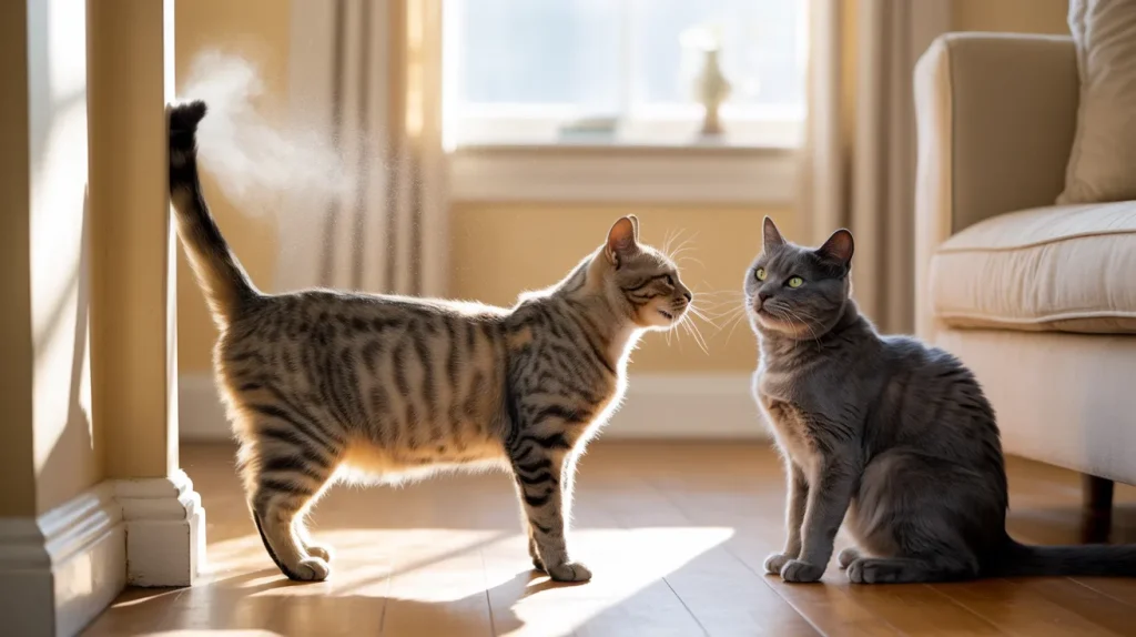 Do Male and Female Cats Spray
