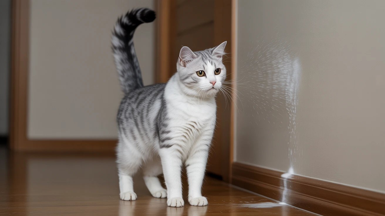 Why Do Cats Spray? Causes, Meanings, and How to Stop It