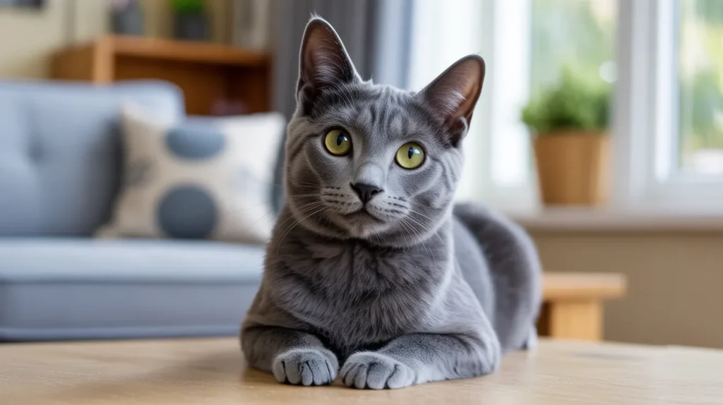 Russian Blue Cat Personality