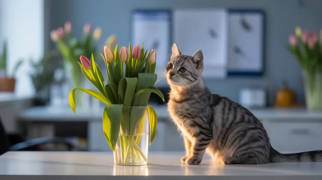 Are Tulips Toxic To Cats